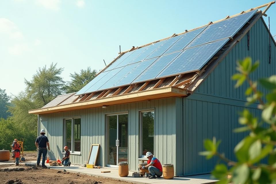 Sustainable building practices in action