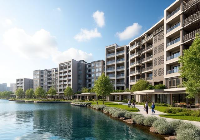Exterior view of King's Wharf Residences